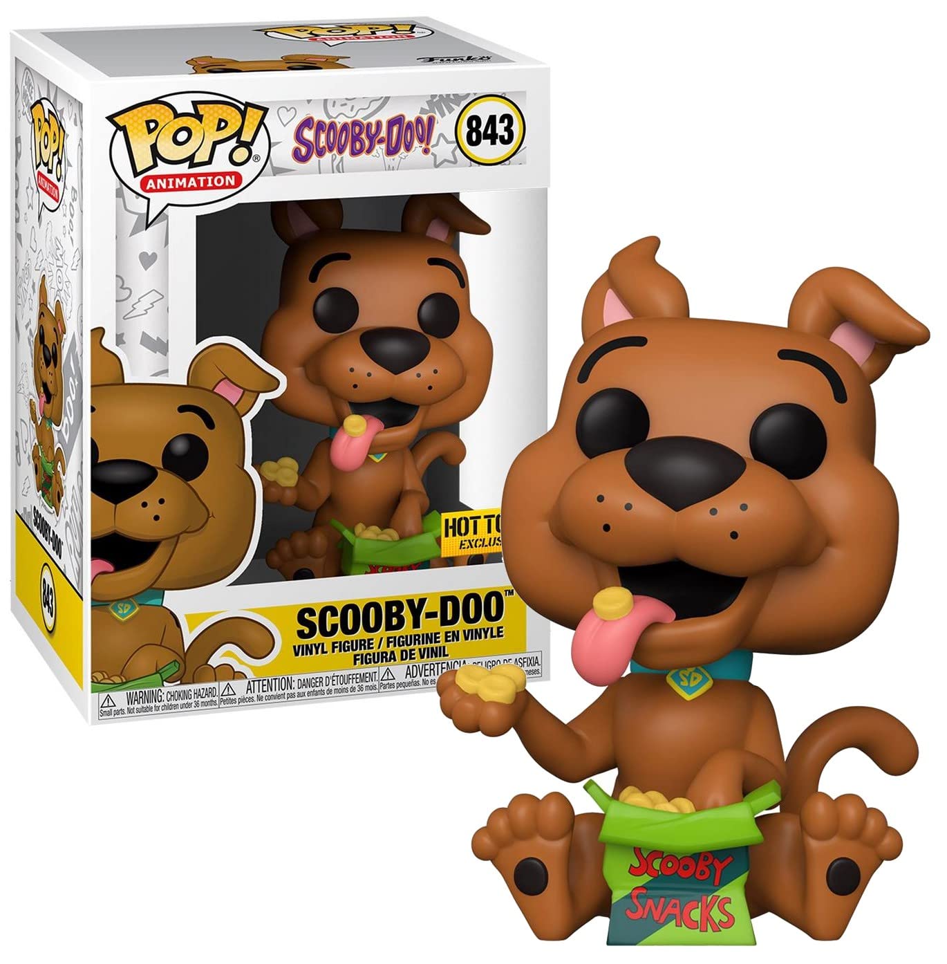 Amazon.com: Funko Scooby-Doo Pop! Animation Scooby-Doo Vinyl